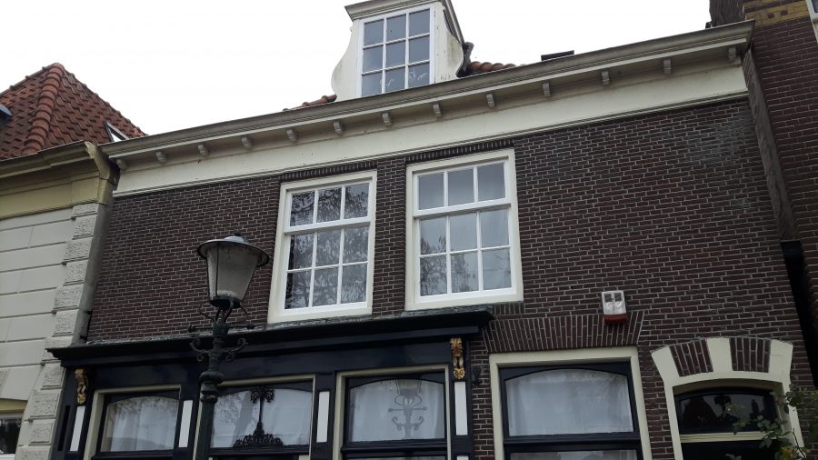 Voorgevel Rijksmonument Herengracht Muiden